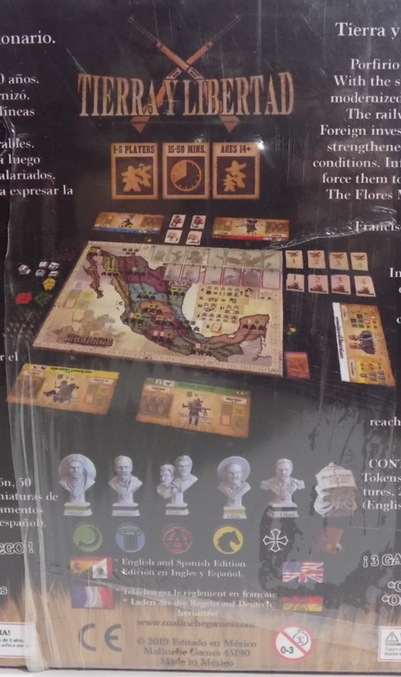 Malinche Games Tierra y Libertad: The Mexican Revolution Game – Sealed