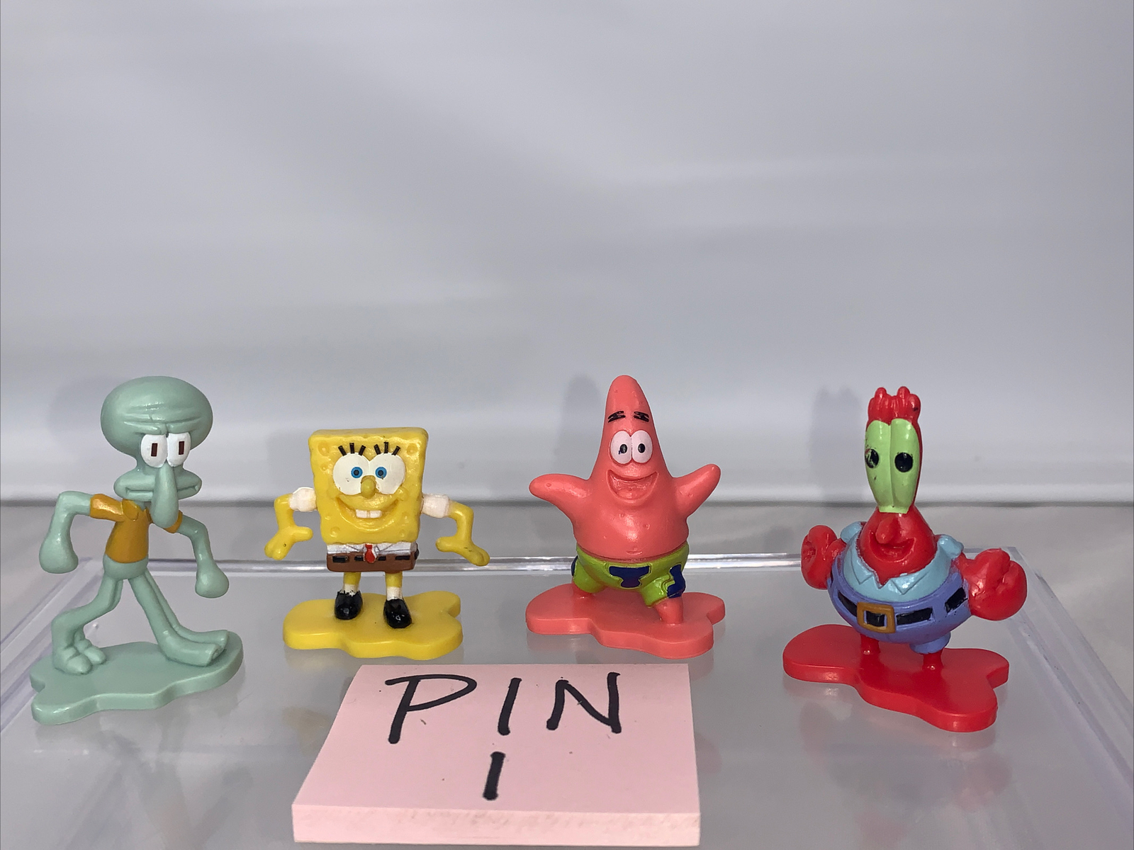 2005 Game of Life SpongeBob Squarepants Replacement Characters/Cake Toppers PIN1