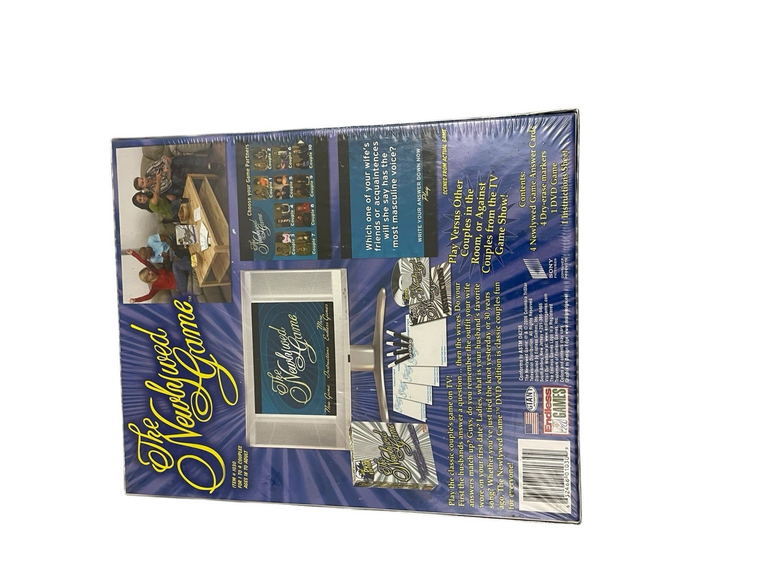 The Newlywed Game DVD Edition 2006 Endless Games – 1 To 4 Couples – NEW