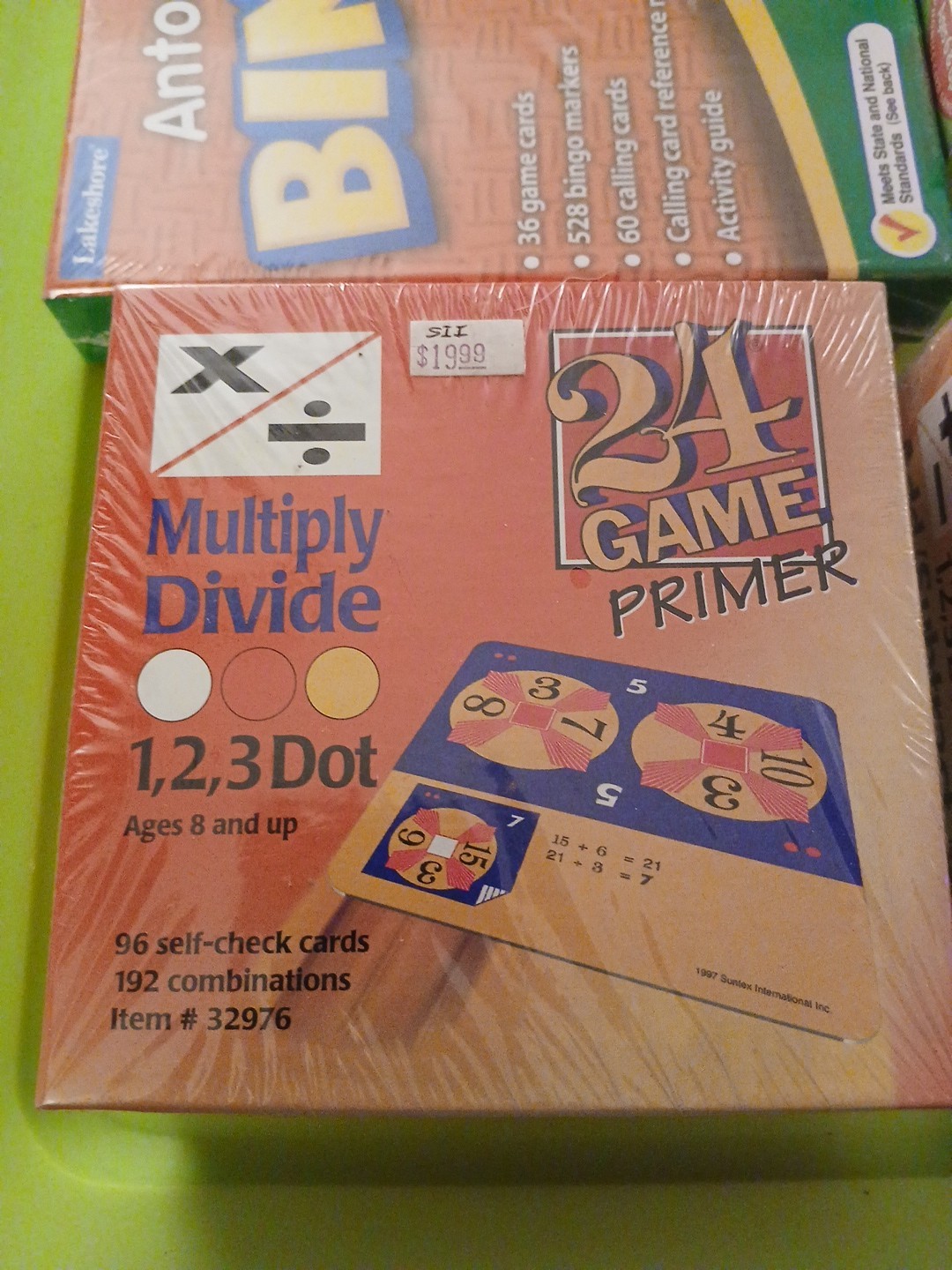 4 New Educational Games 24 Game Primer + – X ÷ Antonyms Bingo Wahoo Word Lab