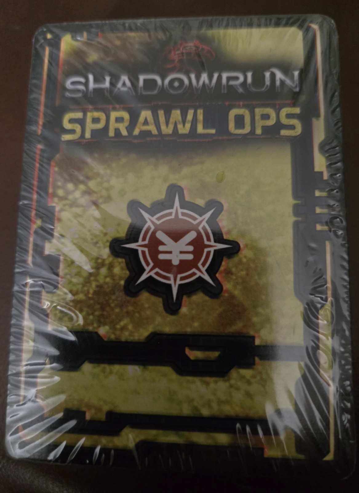 Shadowrun Sprawl Ops Board Game Runners Gear Upgrades Loot Cards Brand New
