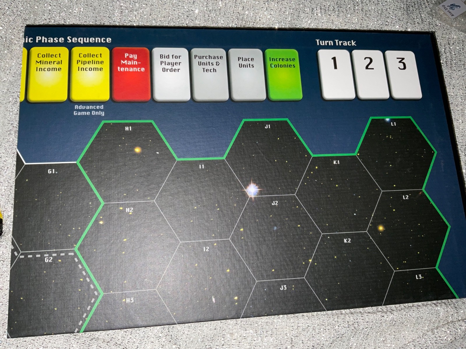 Space Empires 4X – GMT GAMES – DICE MISSING – See Pics Good Cond Incomplete