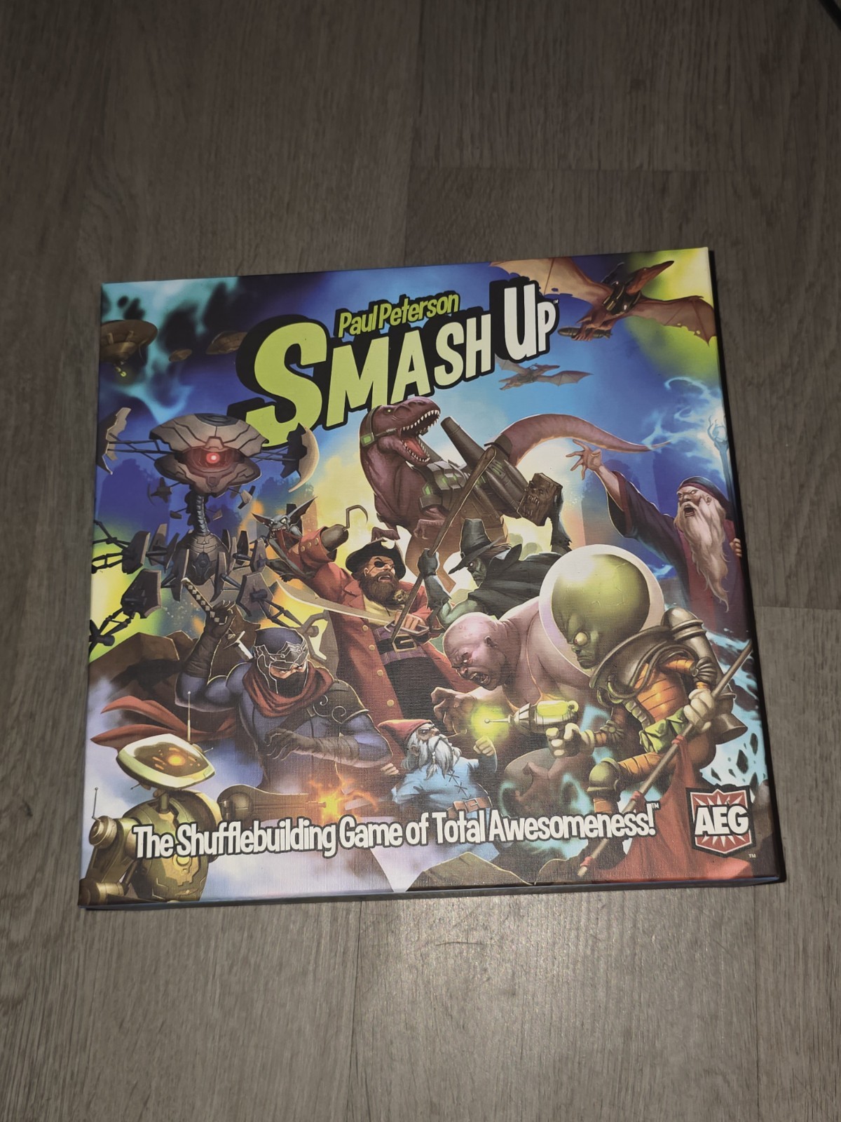 Smash Up Board Card Game by Paul Peterson AEG Games Preowned