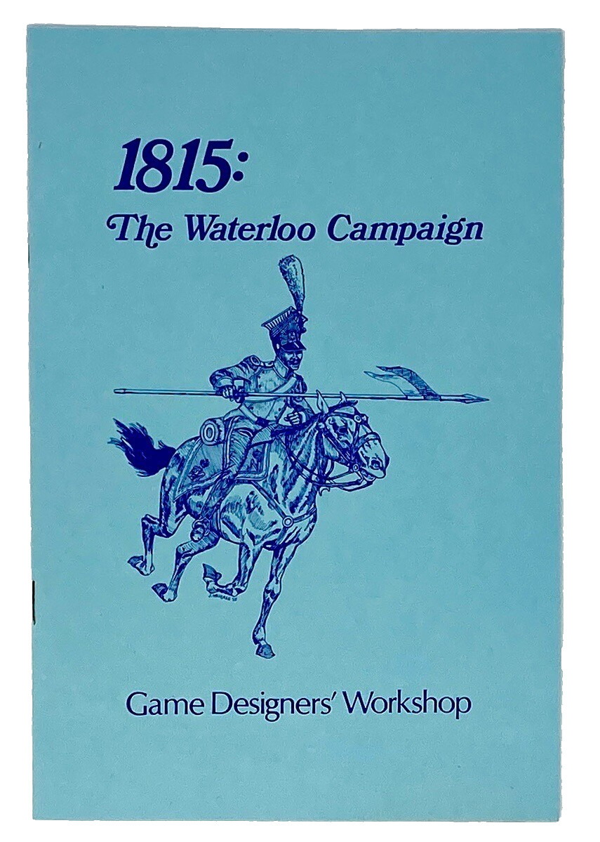 GDW – 1815: The Waterloo Campaign (1975) PUNCHED COMPLETE VG