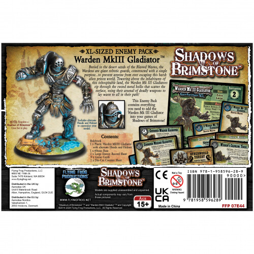 Shadows of Brimstone (SOBS) – Warden MK III Gladiator XL – English