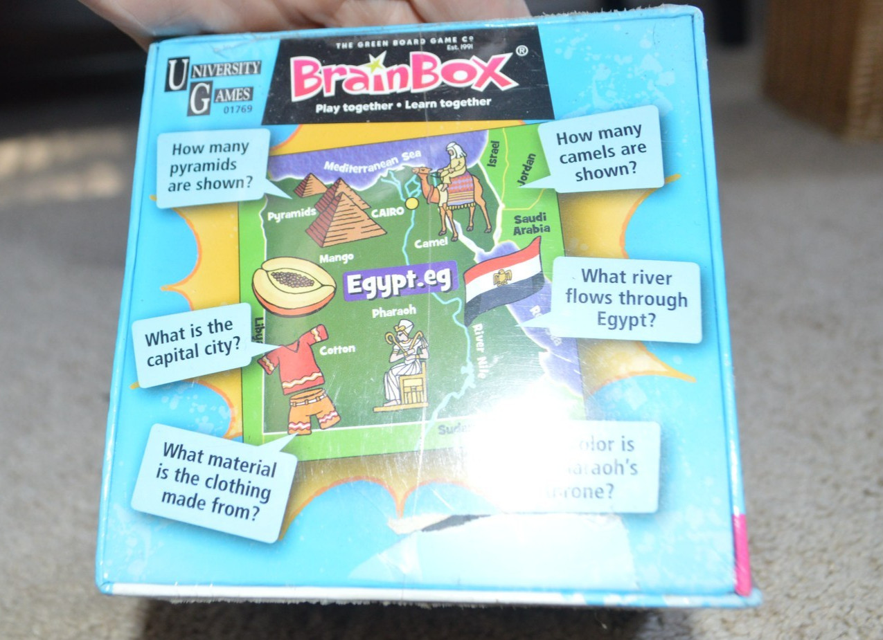 THE WORLD The Brain Box Memory Game 2018 Edition New Never Used Sealed
