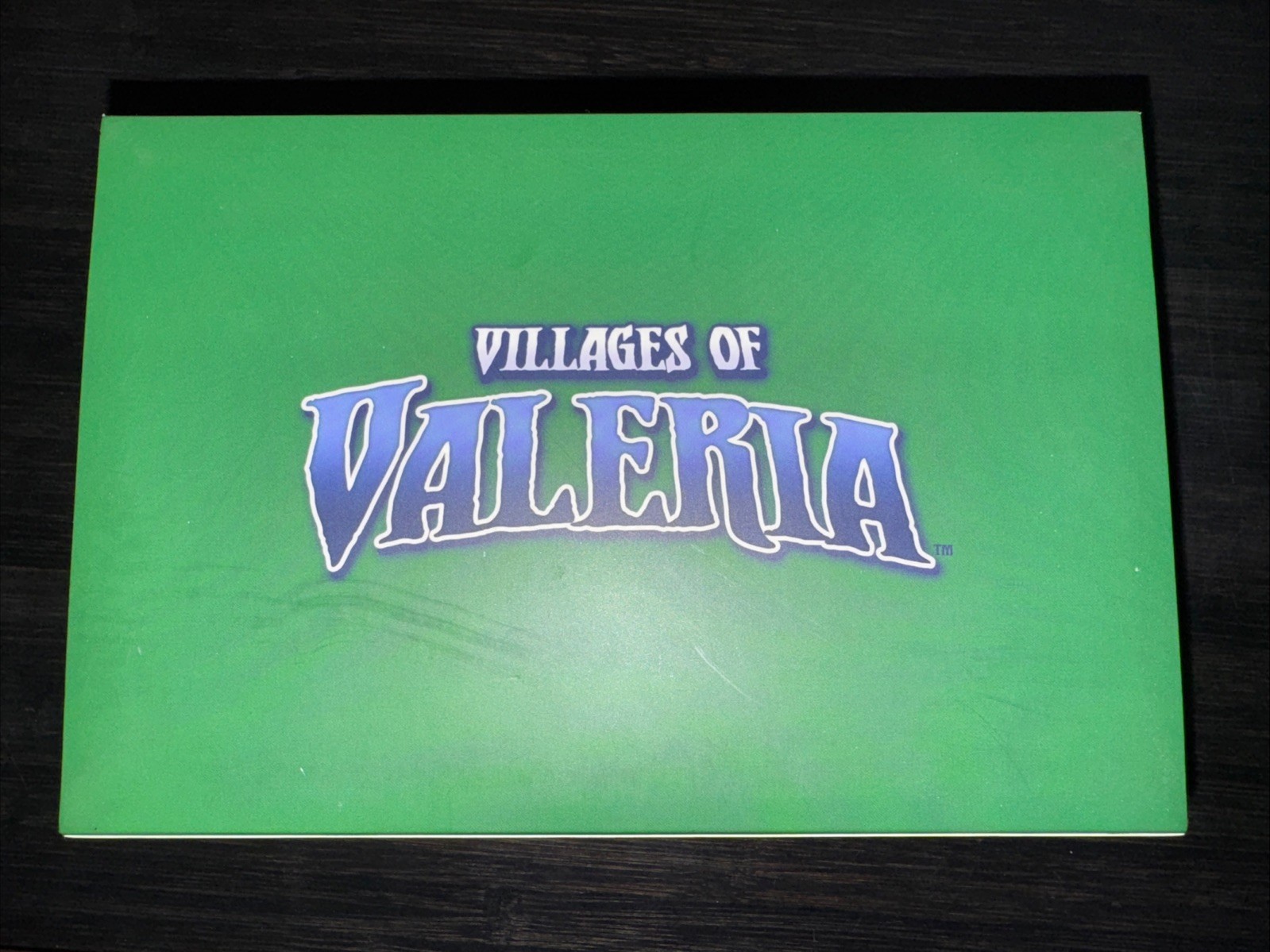 Daily Magic Boardgame Villages of Valeria (Deluxe Kickstarter Ed) Box NM