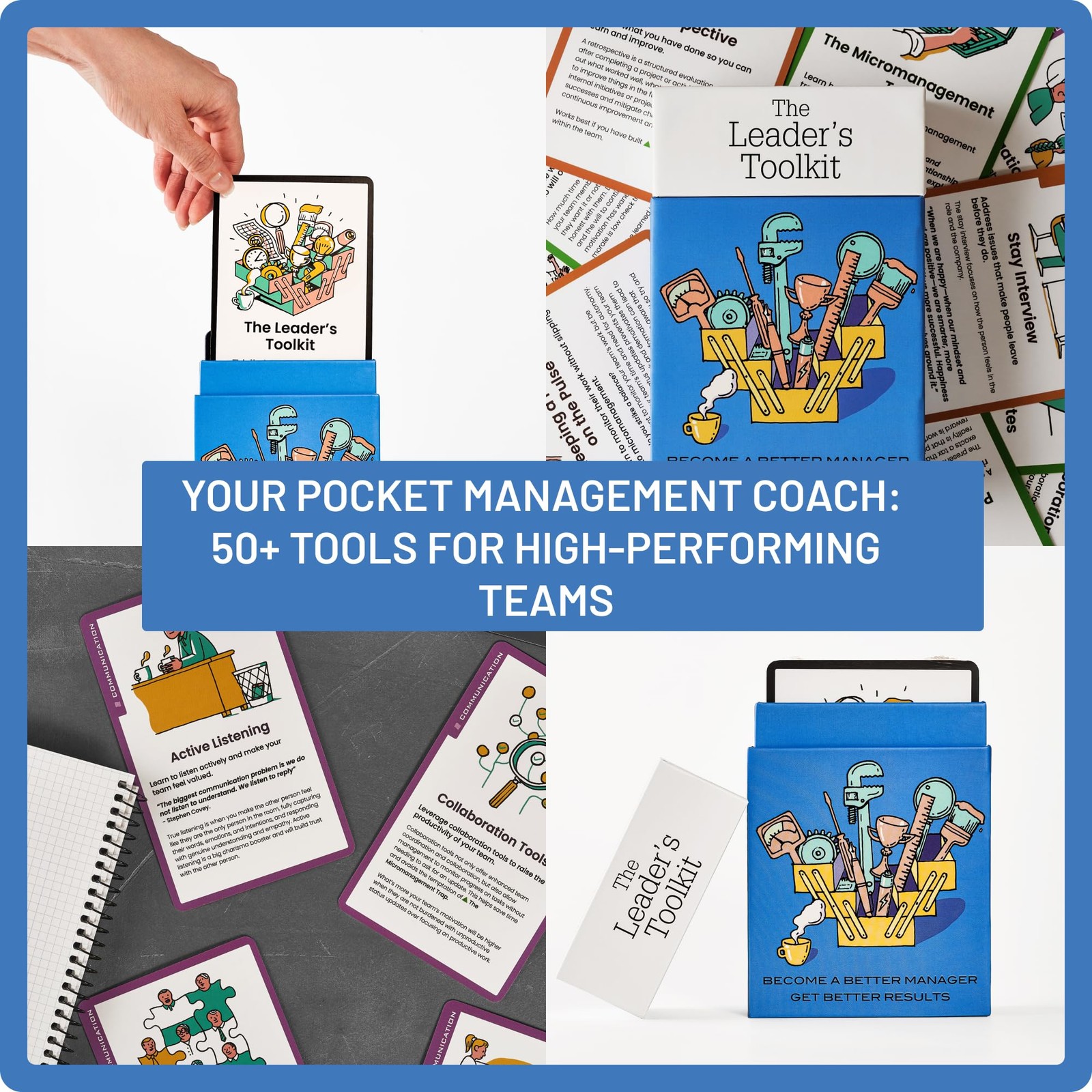 The Leader’s Toolkit: 54 Problem-Solving Cards – Strengthen Team Performance,