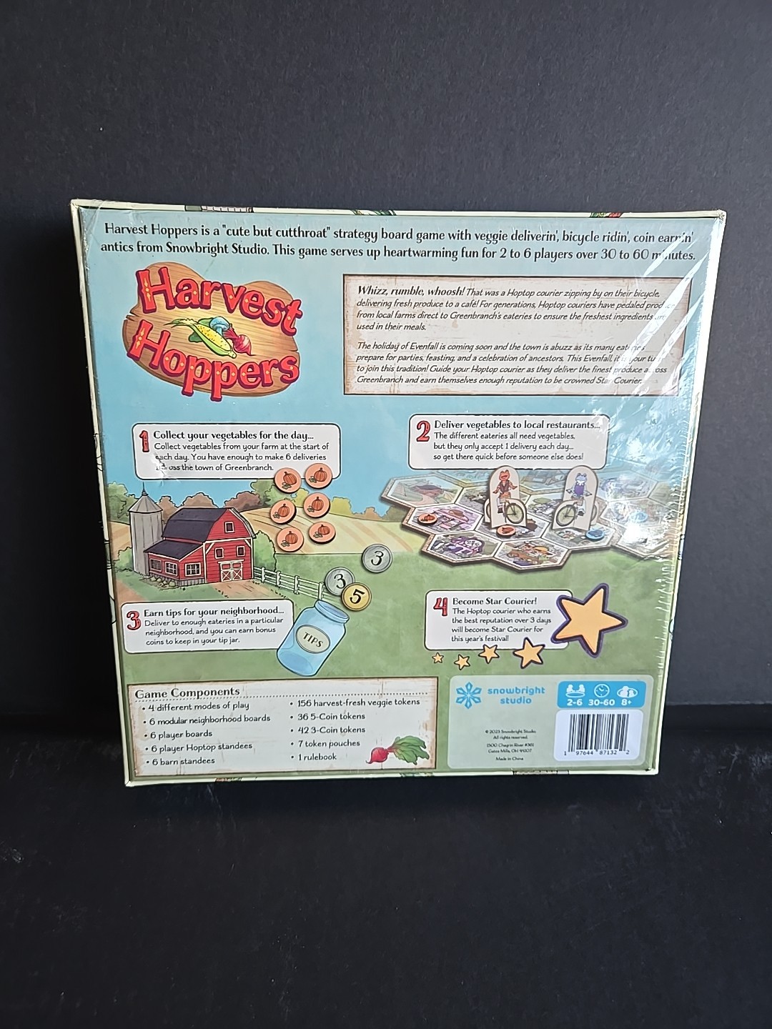 Harvest Hoppers Board Game (Snowbright Studio 2023) Brand New – Box Damage