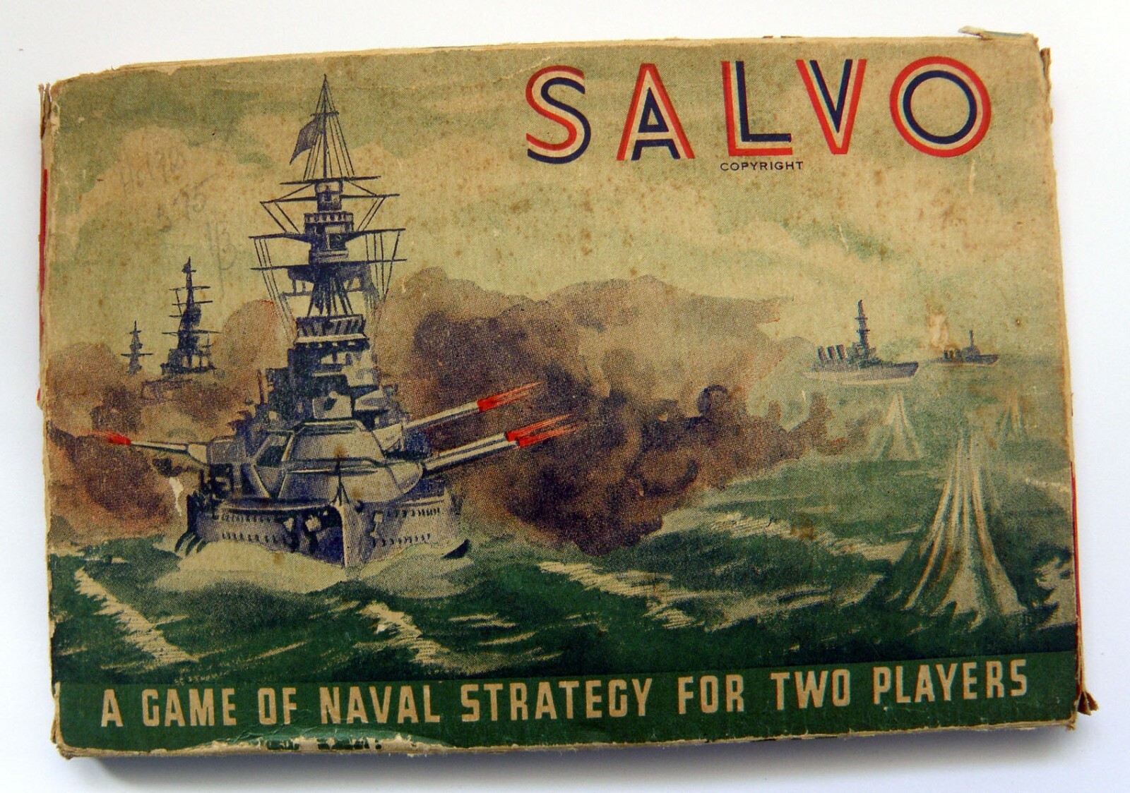Salvo A game of Naval Strategy for Two Players c.1950s – 60s