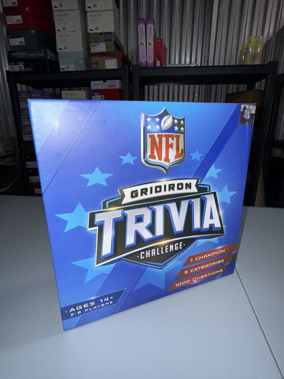 MasterPieces Family Game – NFL Gridiron Trivia Challenge – Officially License