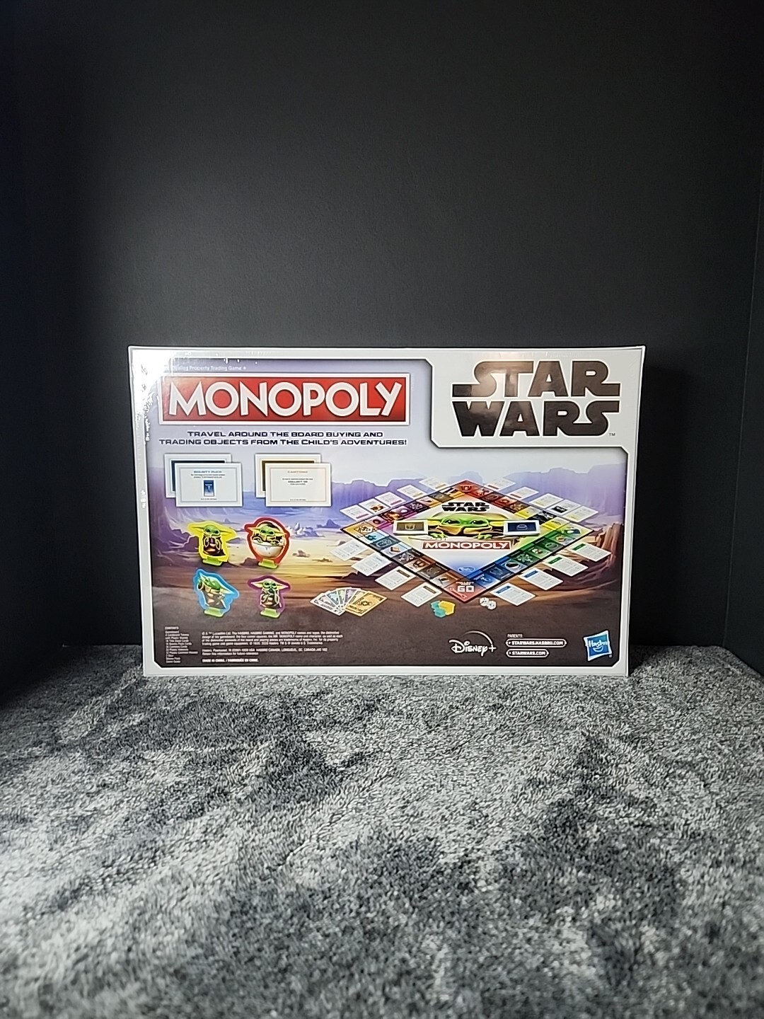 Star Wars The Mandalorian The Child Edition Monopoly Game (New) Baby Yoda Grogu