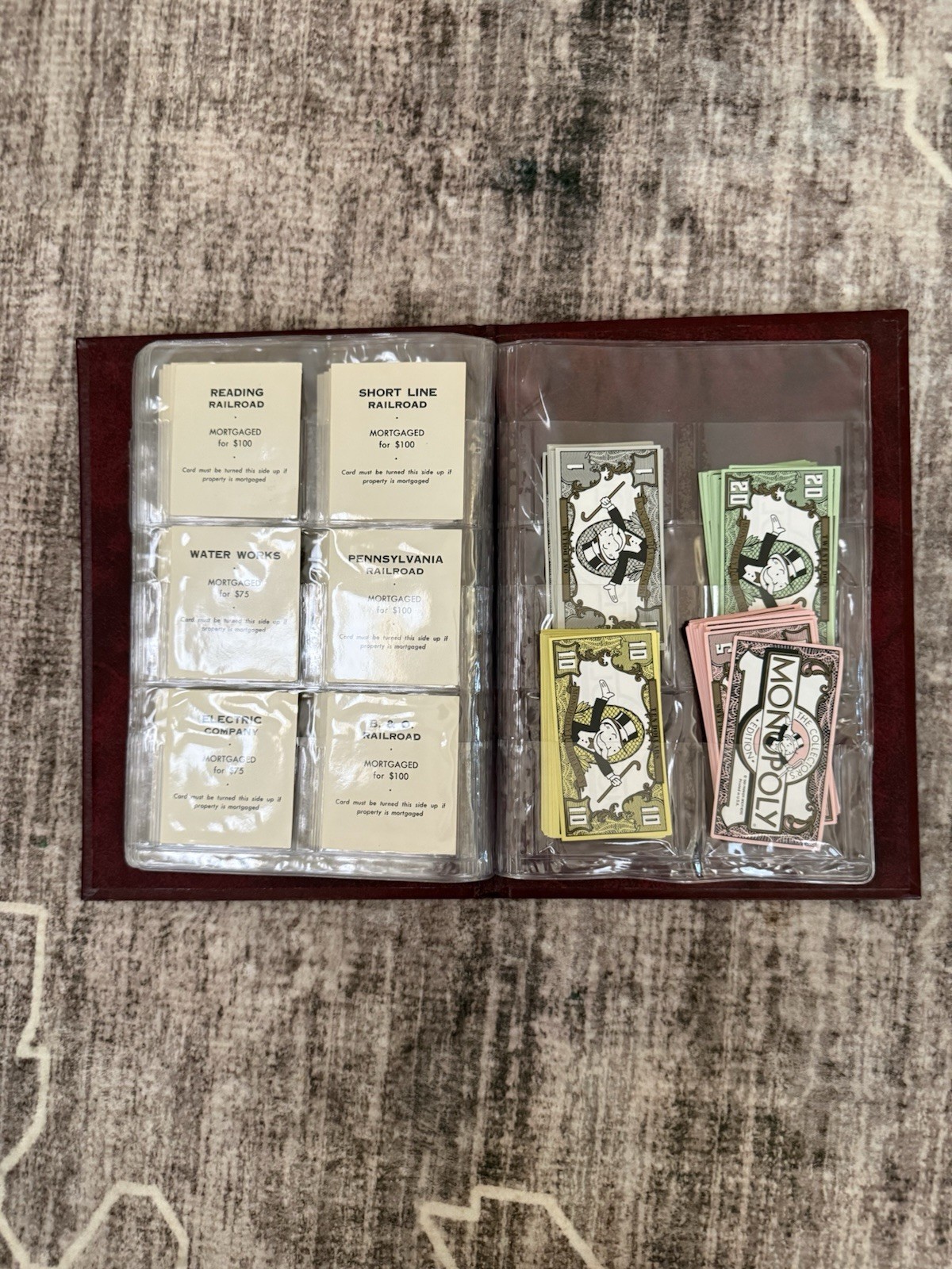 1991 Monopoly Collectors Edition by The Frankling Mint – Complete with COA
