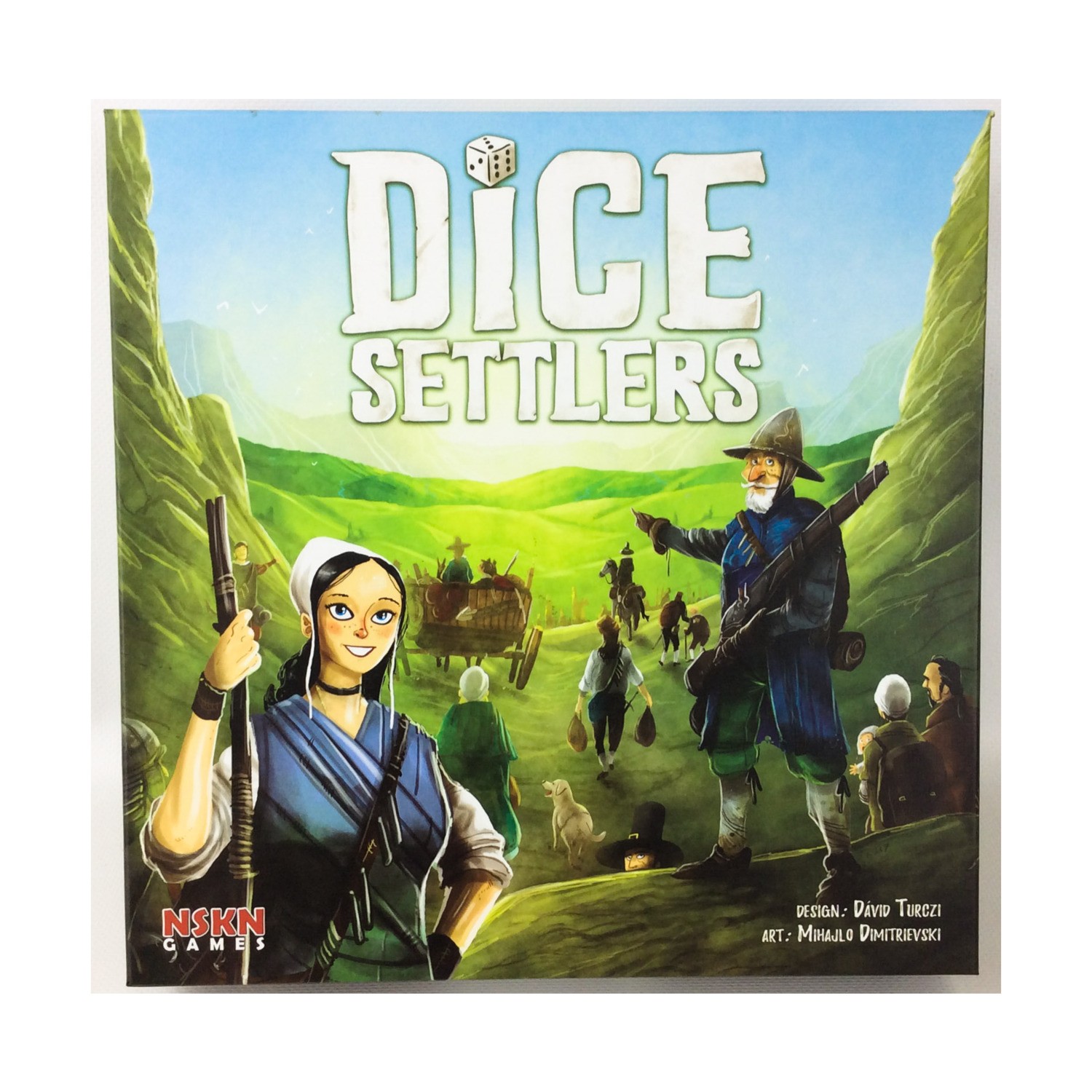 NSKN Dice Settlers Dice Settlers (Deluxe Ed) Box Fair/EX