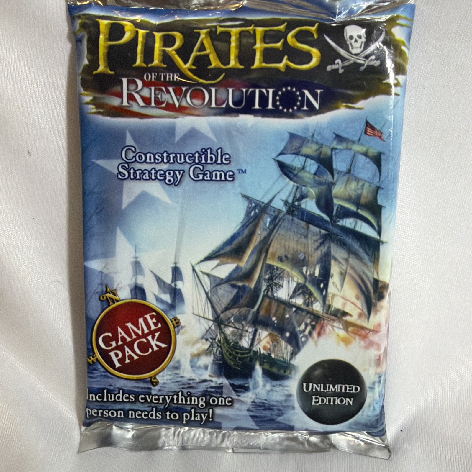 Pirates of the Revolution Constructible Strategy Game Pack Sealed Unlimited 2005