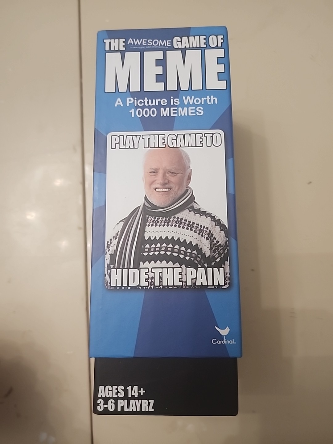The Awesome Game of Meme Cards Game Box Ages 14+ 3-6 Players Fast Shipping Game