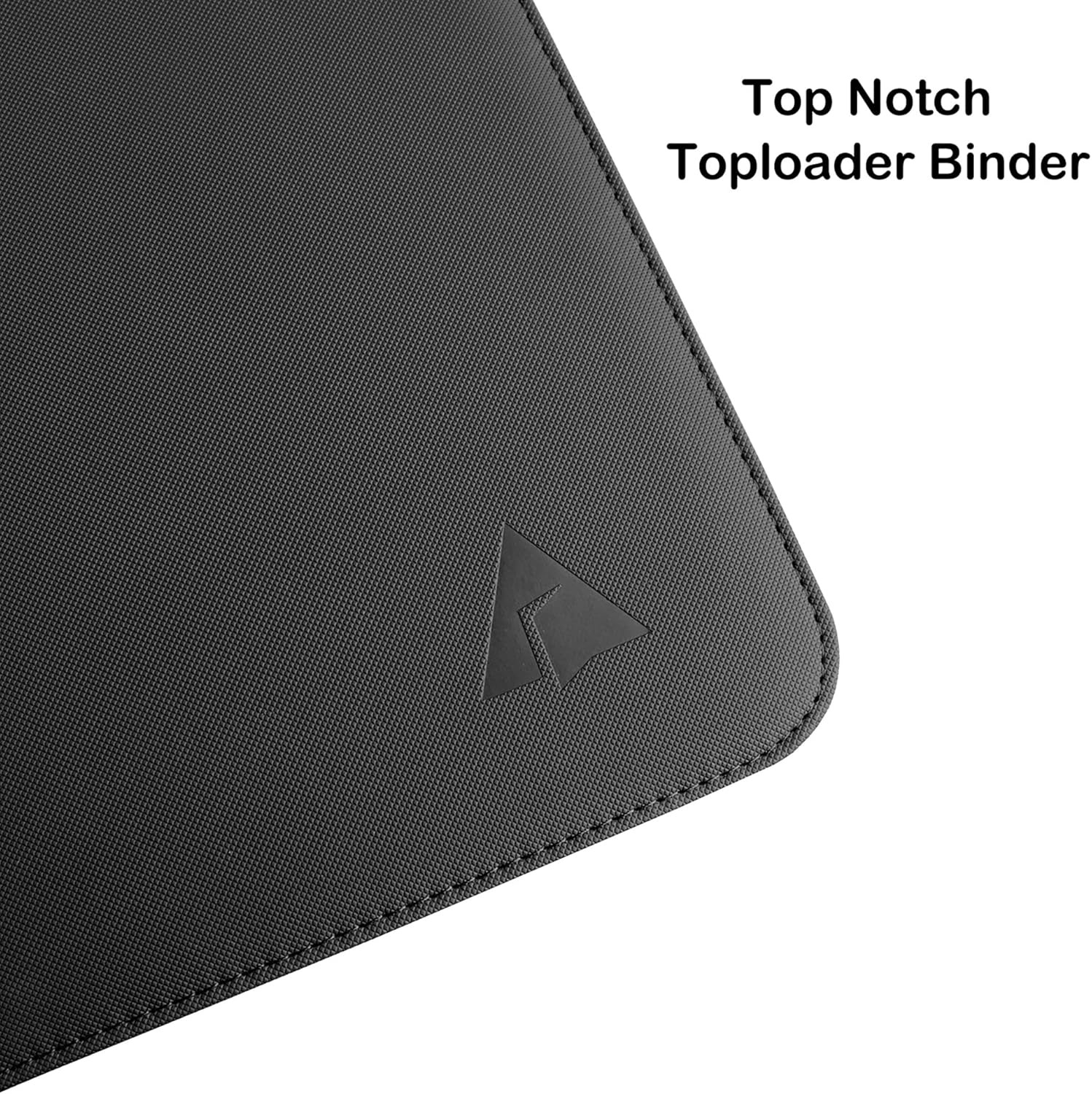 Toploader Binder, Holds 504 Toploaders, 9-Pocket 3 inches x 4 inches, Black
