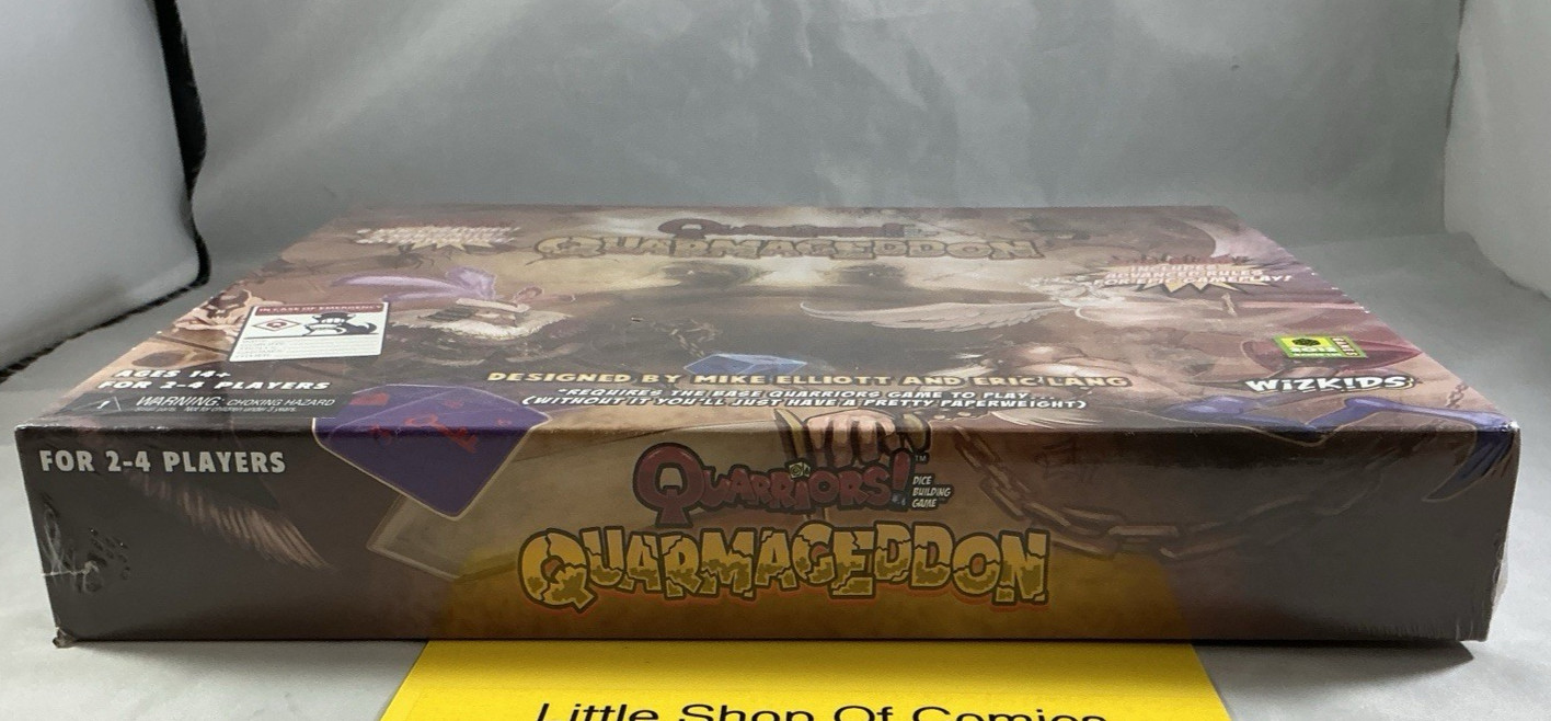 Quarriors Quarmageddon Expansion Game Sealed 2012 Wizkids/Neca See Photos