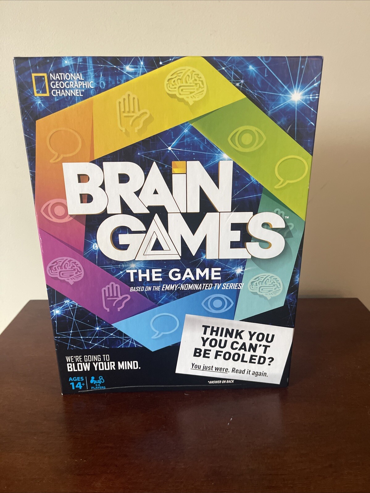 Brain Games The Game -NATIONAL GEOGRAPHIC -Brand New -Buffalo Games