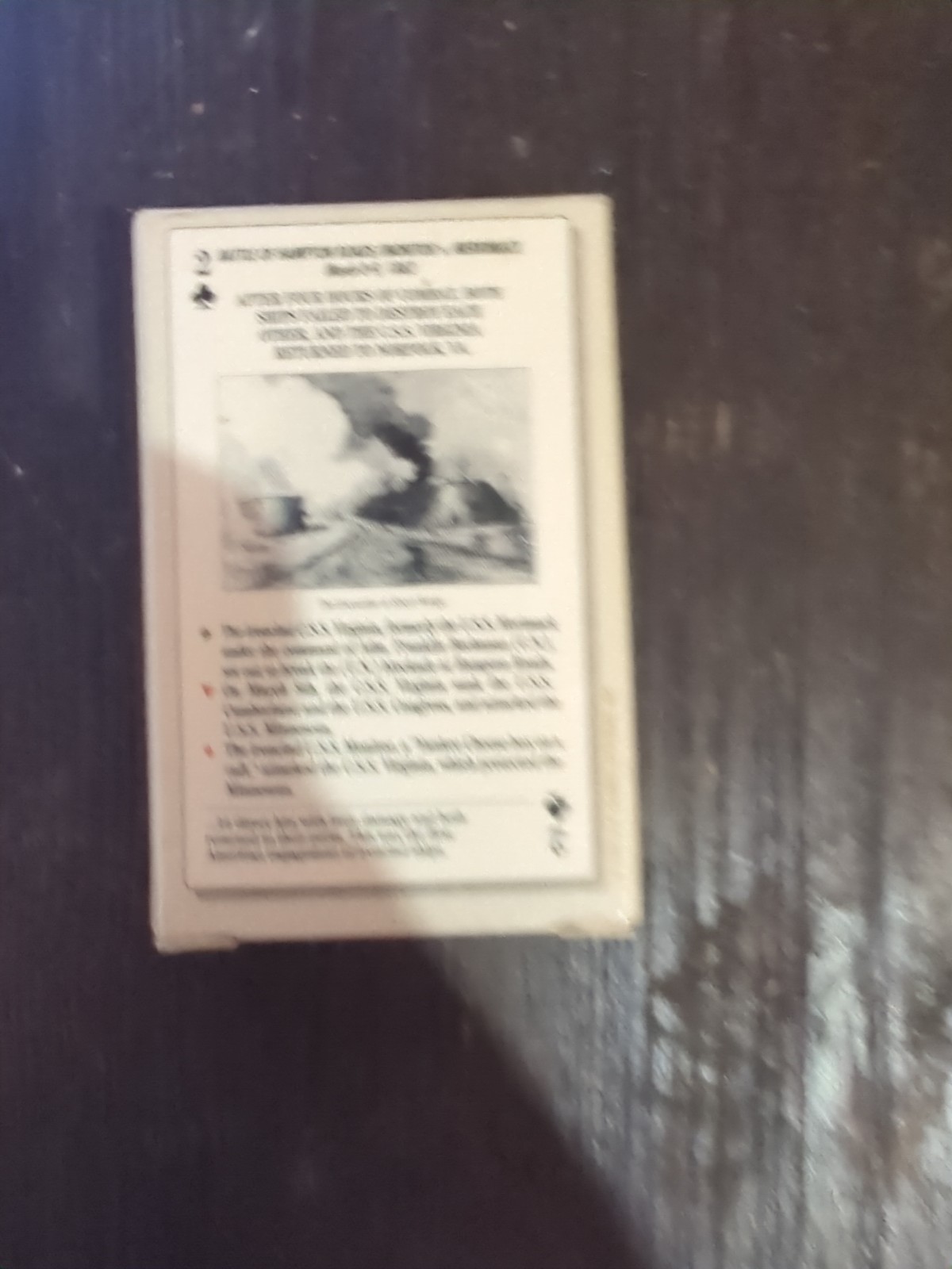 Famous Battles Of the Civil War Card Game 1995 U.S. Games Systems 791786