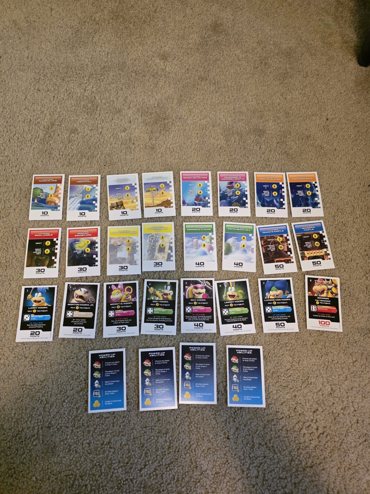 Hasbro Monopoly Gamer Mario, Mario Kart, Sonic, Overwatch Loose Complete