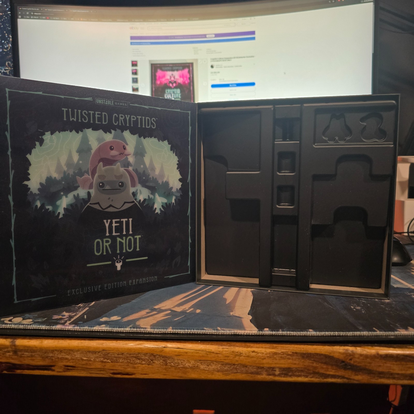 Twisted Cryptids -Yeti or Not Exclusive Edition Expansion – LITHOGRAPH BOX ONLY
