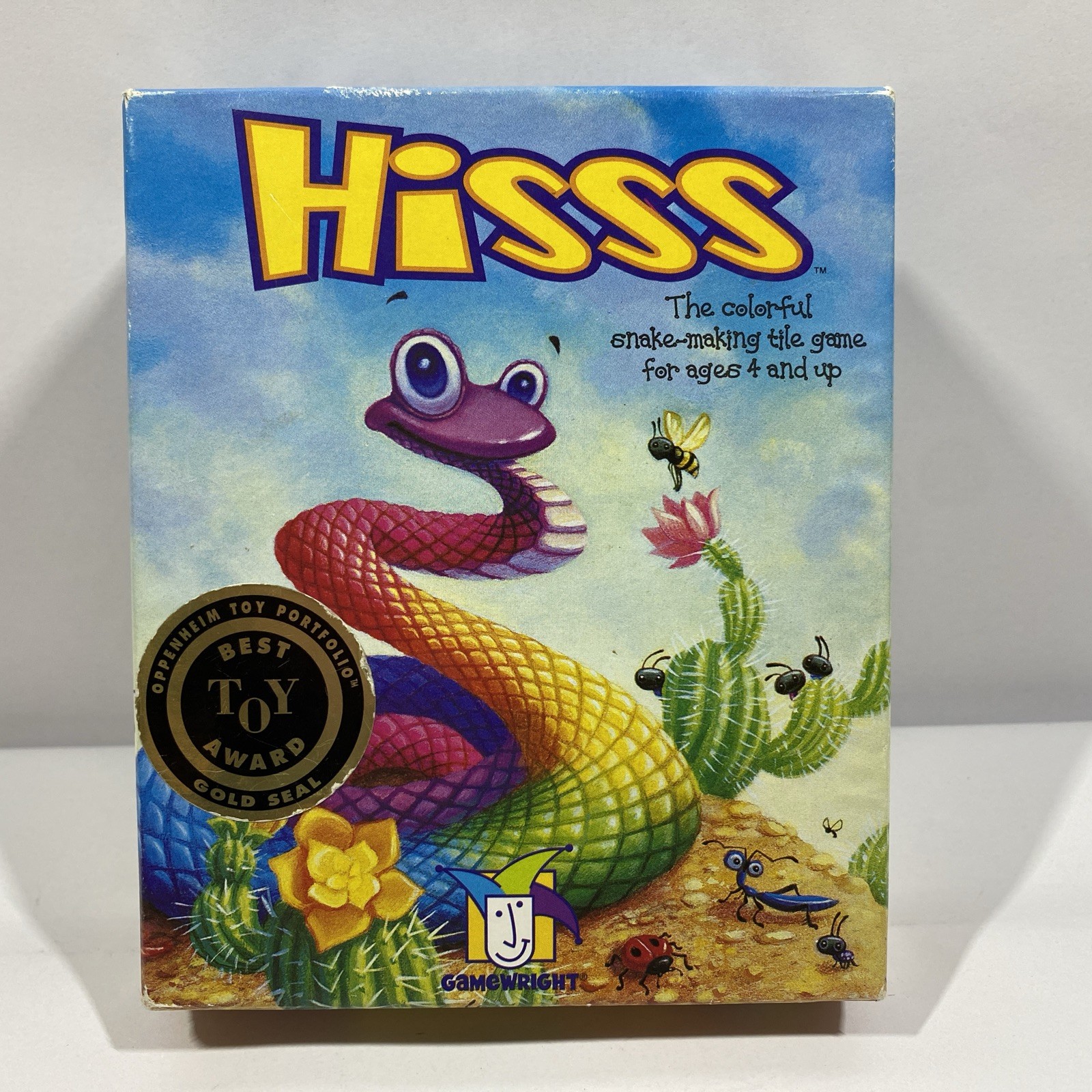 Hisss The Colorful Snake Making Tile Game Gold Seal Toy Award No Rules Gamewrigh