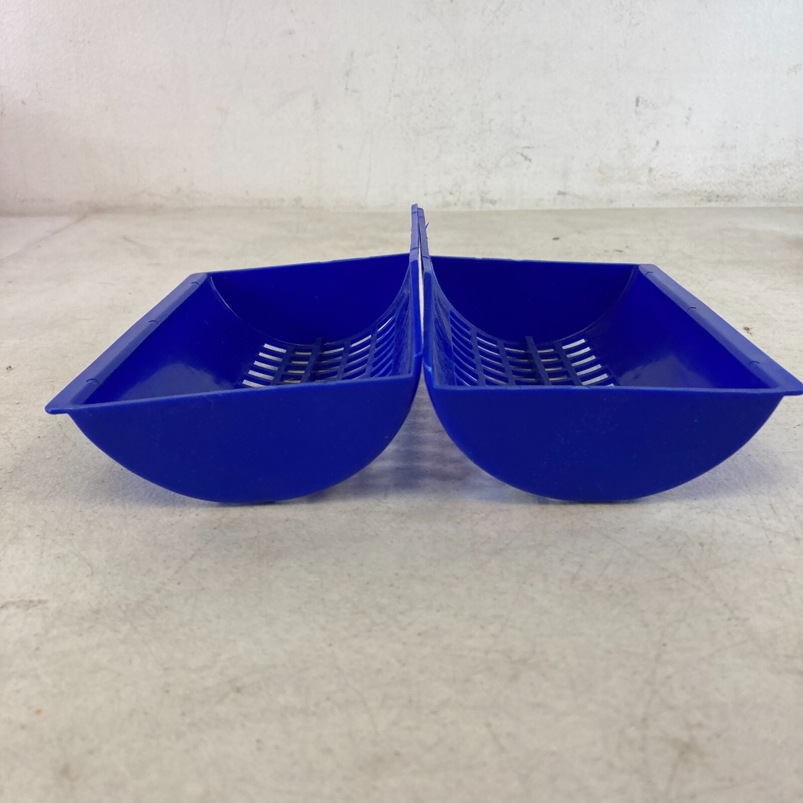 Vintage 80s 90s Air Hockey Kit Blue Goals Red Handles