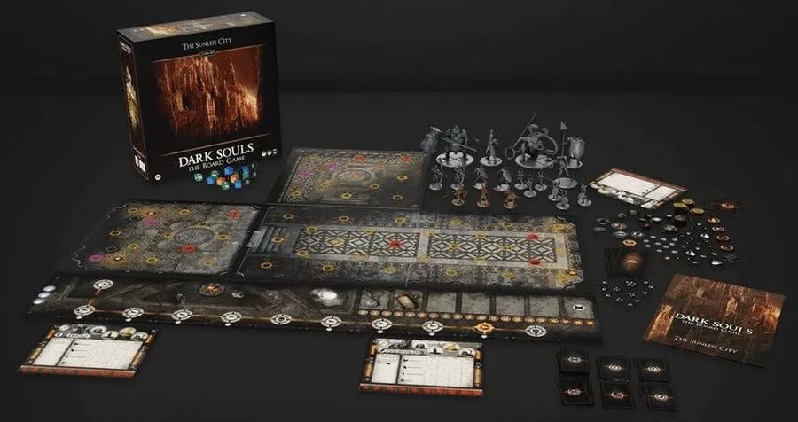 Dark Souls: The Board Game – The Sunless City Core Set [Board Game, 1 – 3 Player
