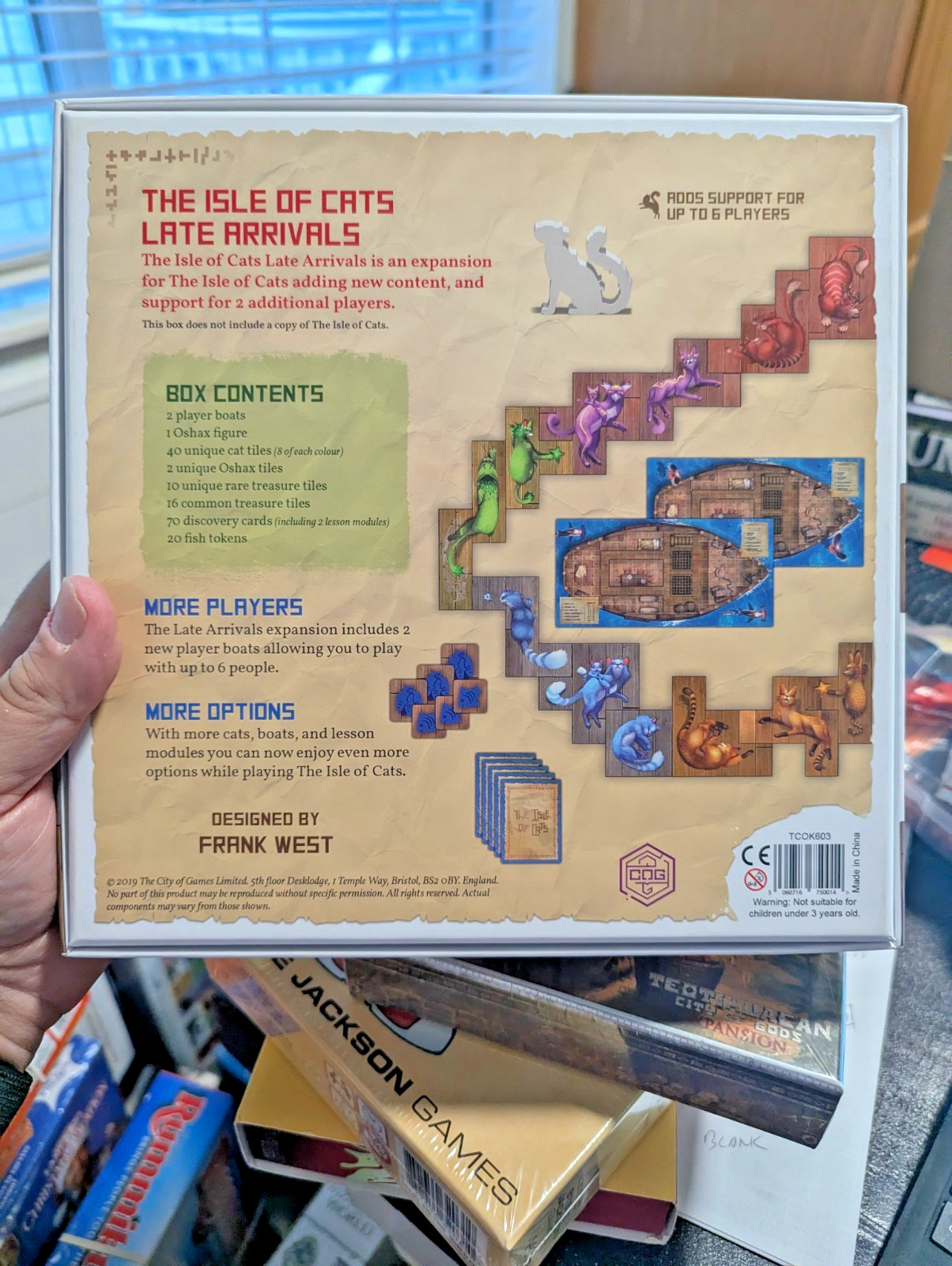 THE ISLE of CATS LATE ARRIVALS Exp 100% COMPLETE 2019 UNPUNCHED cards in SHRINK