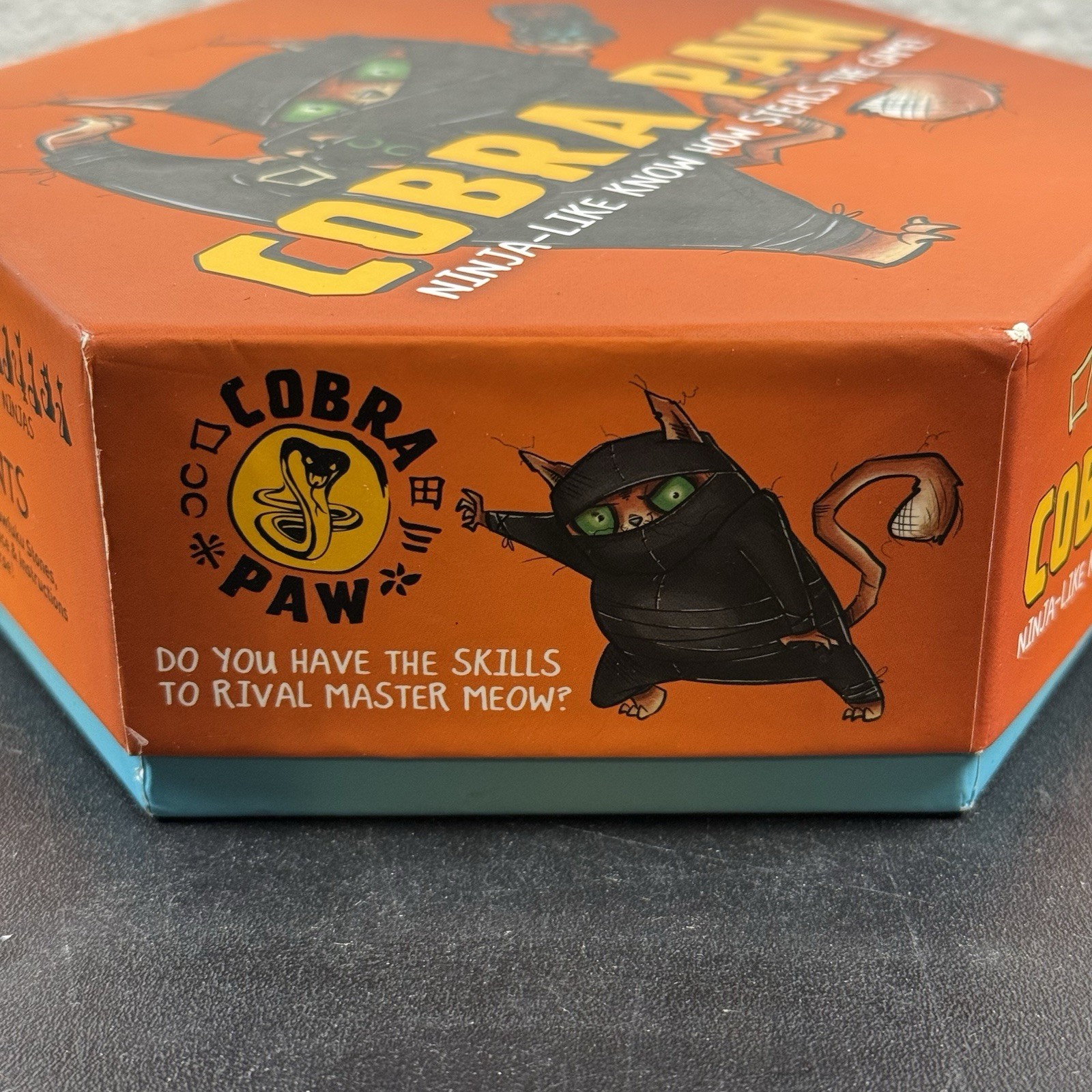 Cobra Paw Ninja Tile Game Bananagrams Master Meow Clawfuku Cat Ninja – Complete