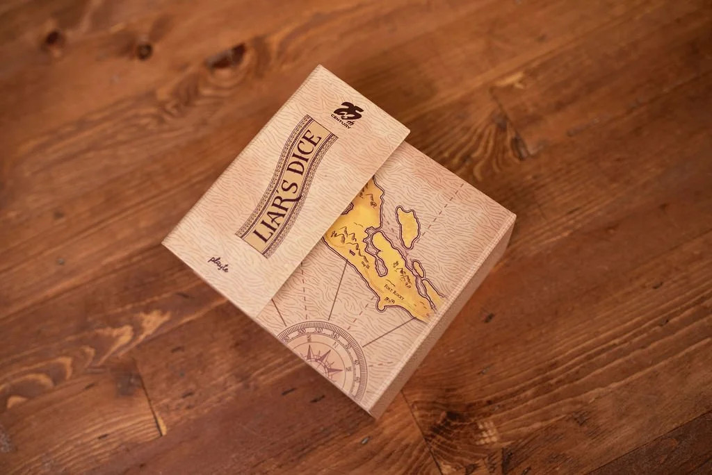 Liar’s Dice, Famous Fast Paced Bluffing Dice Game for 2-6 Players