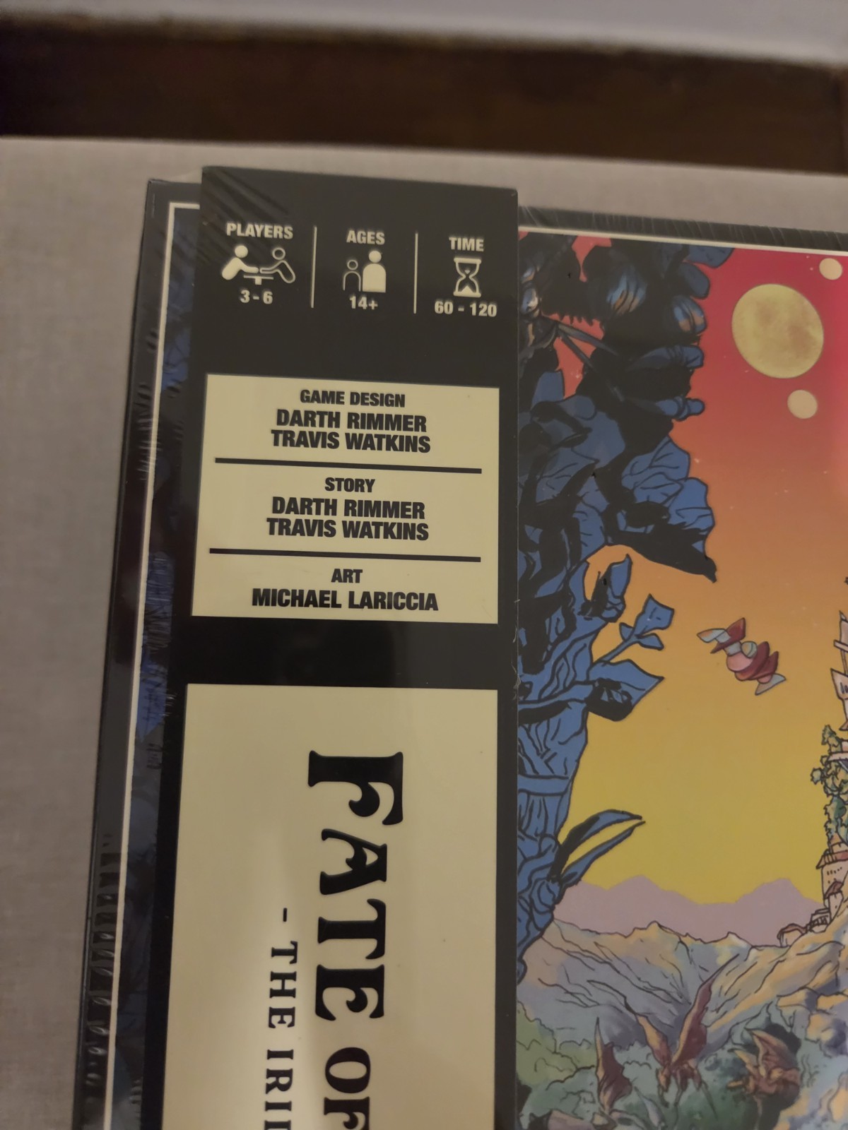 NEW Fate of Fantos The Irridium Wars Board Game Mondo Games New