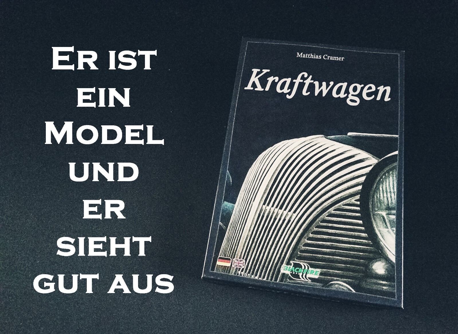 Kraftwagen + V6 Expansion – Board Game – BRAND NEW