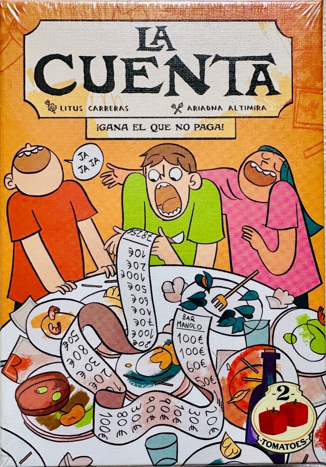La Cuenta 2 Tomatoes Games Card Game Party Game Family Game Laying Game