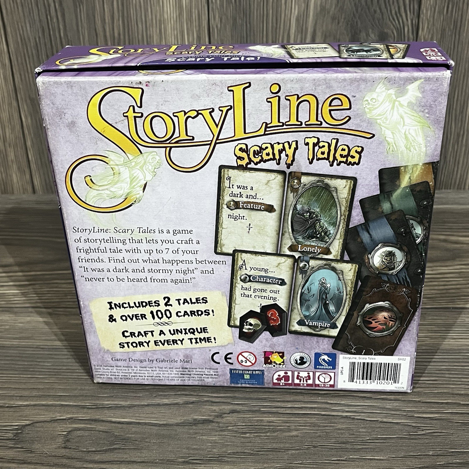 StoryLine: Scary Tales (Complete in Box, 2016, Designer Gabriele Mari) Spooky