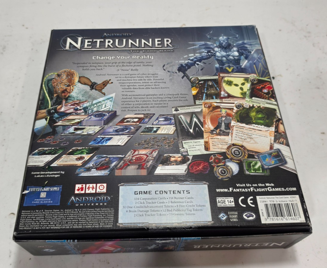 Android Netrunner The Card Game Free Shipping