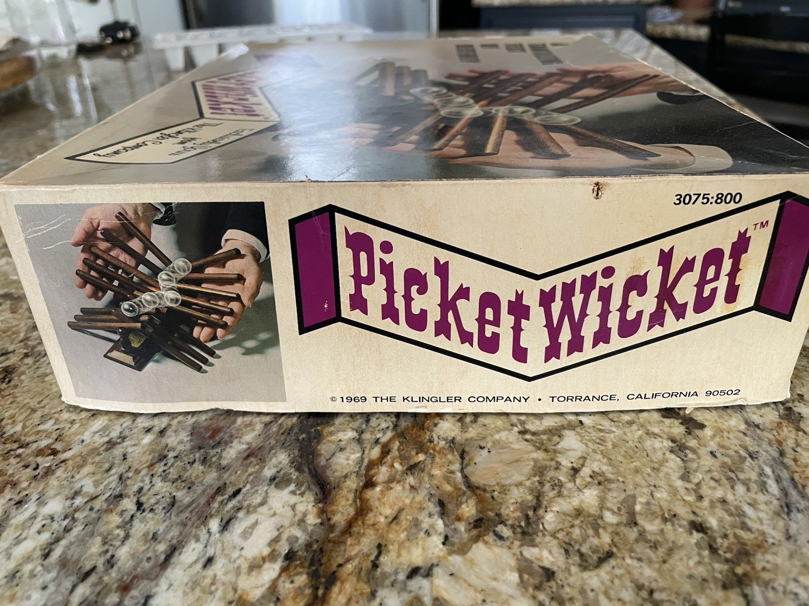 Vintage Picket Wicket Dexterity Development Game, The Klingler Company 1969