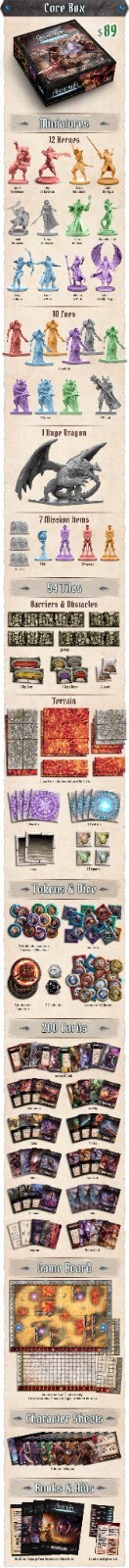 Kickstarter Arena: The Contest All-in pledge Expansions, KSE & Promos NEW Sealed