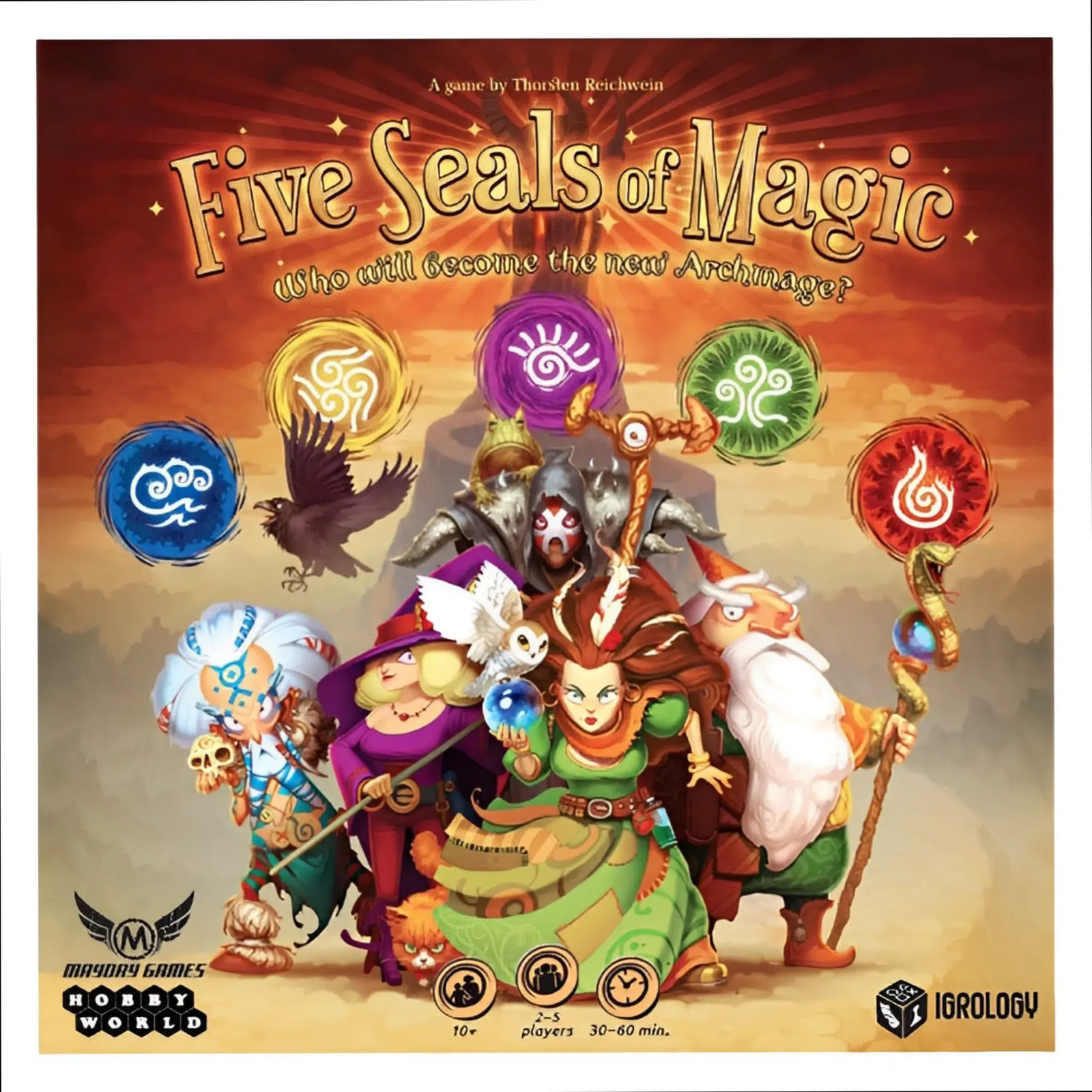 Five Seals of Magic – Board Game – Mayday Games