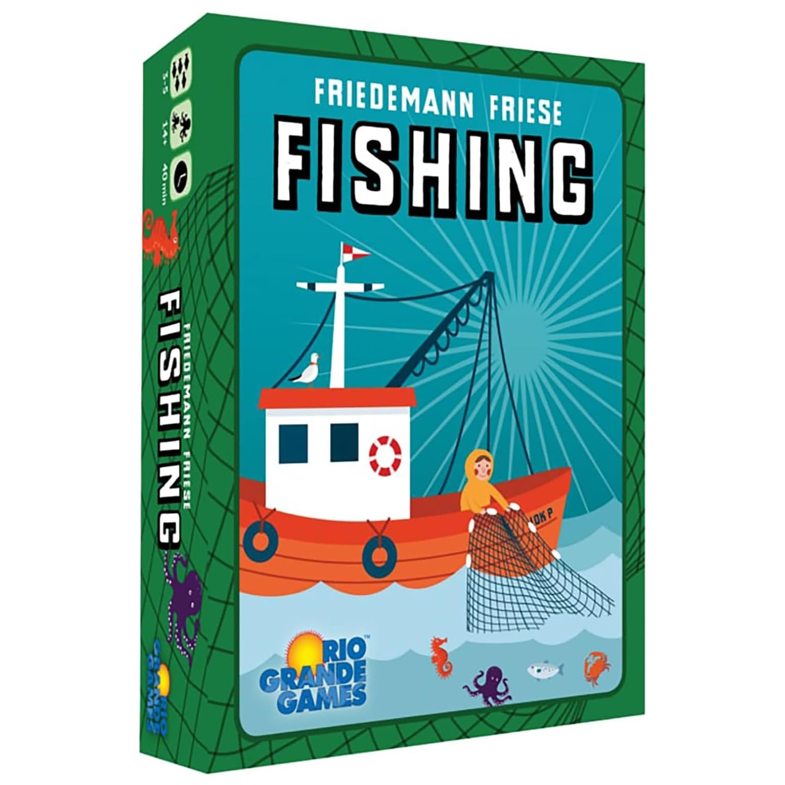 : Fishing – Trick Taking Card Game, Ocean Theme, Card Drafting & Point Collec…