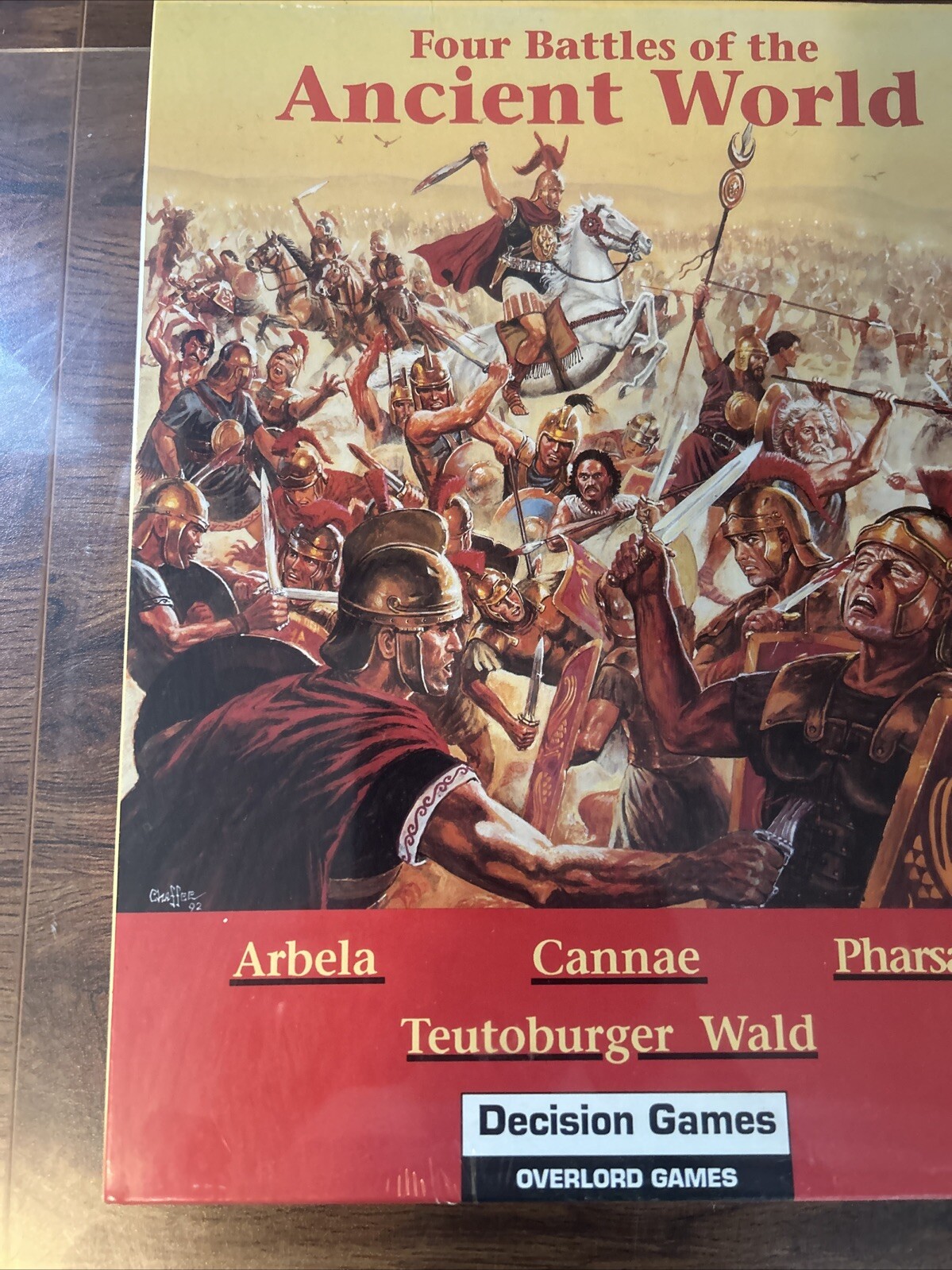 Four Battles of the Ancient World – Decision Overlord Games wargame New & Sealed