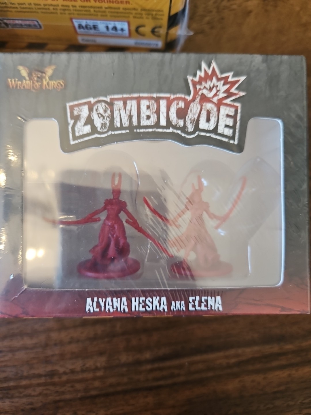 CMON Zombicide Lot Of 4 Promo Survivor / Character Miniature Kris Curro Charles
