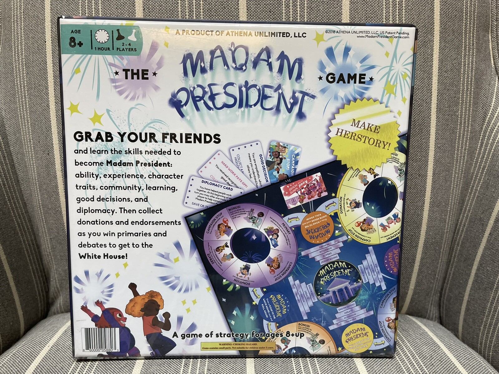 The Madam President Game – Athena 2018 NEW FACTORY SEALED