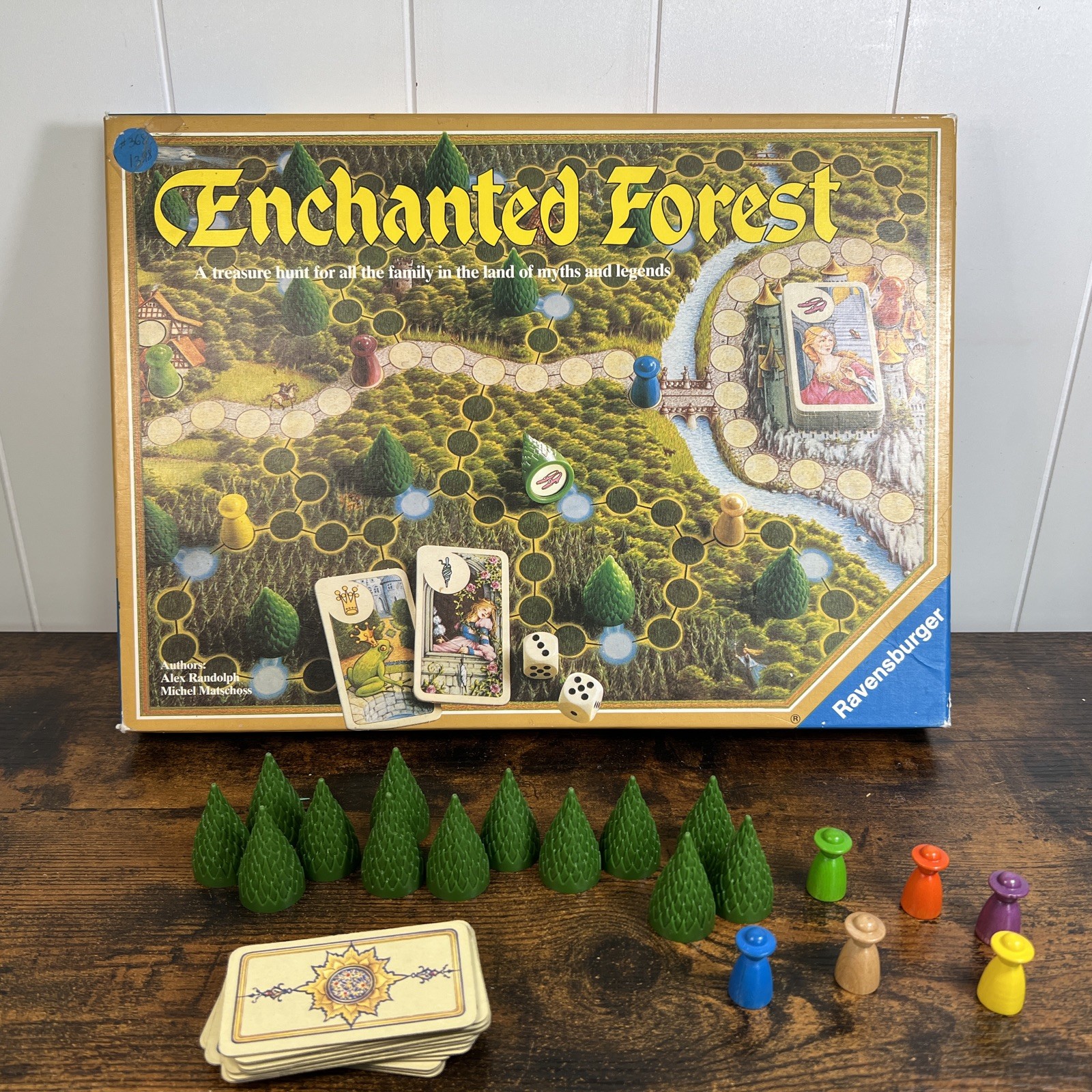 Vintage 1982 Board game Enchanted Forest Ravensburg Germany. 99% COMPLETE!