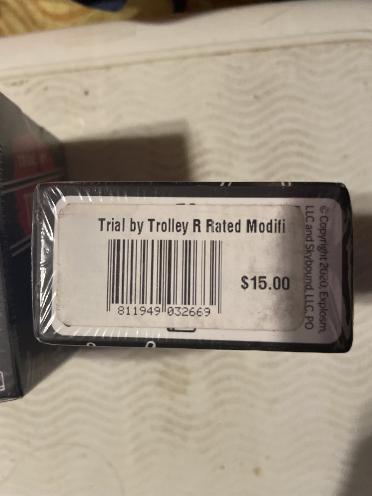 TRIAL BY TROLLEY MODIFIER EXPANSION R CARD GAME 2020 CYANIDE & HAPPINESS NEW