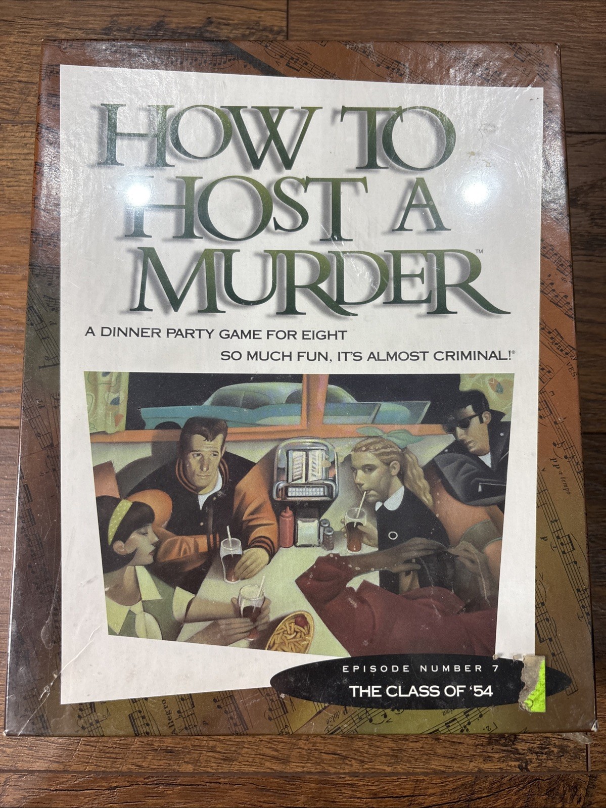 How to Host a Murder Episode 7 The Class of ’54 Dinner Party Game in Sealed Box