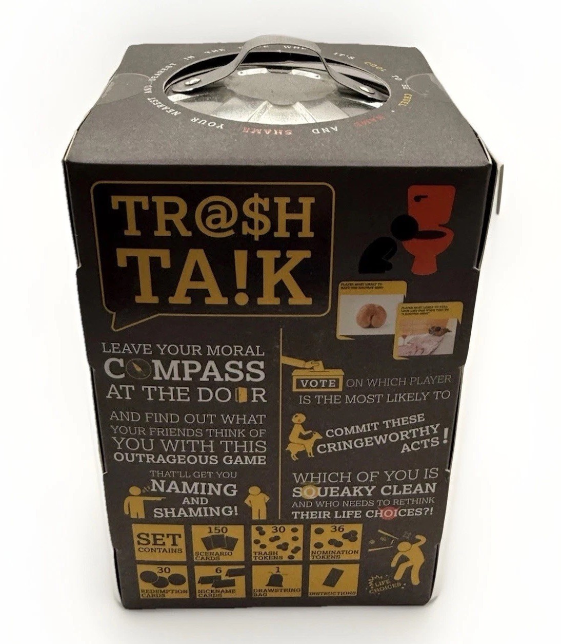 “Trash Talk” Fun Adult Party Card Game 3-6 Players Game Night Entertainment NWT