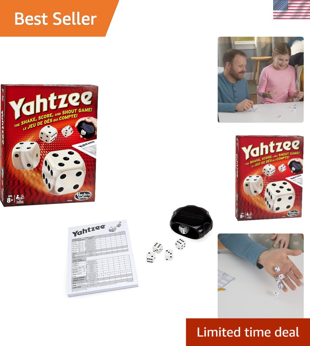 Yahtzee Classic – Engaging Casino Dice Game for Family Fun & Brain Development