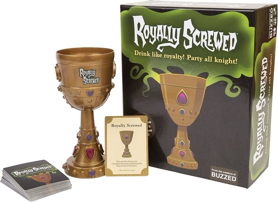 Royally Screwed Party Game Royalty Theme Competitive Ages 21+ By Buzzed